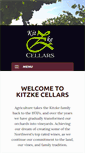 Mobile Screenshot of kitzkecellars.com